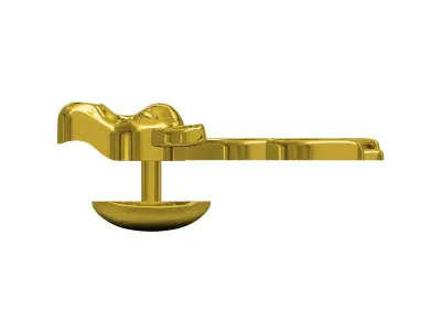 Deer Head Collar Clip 3D print model