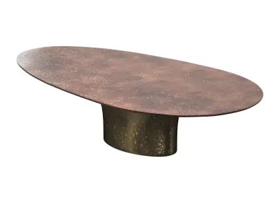 NR COPPER V1 LOW TABLE 3D model