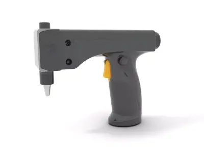 Ergonomic Cordless Rivet Gun Model Pack Low-poly 3D model