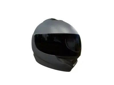 Helmet motorcycle Low-poly 3D model