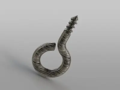 Eye screw Free 3D model