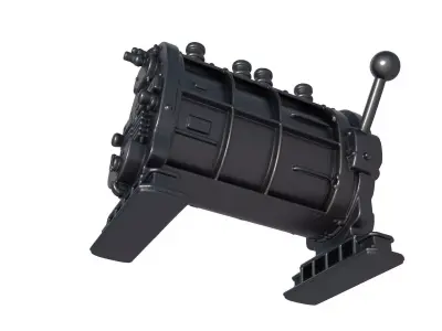 Industrial Furnace - Industrial oven 3D print model purchase