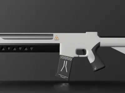 SCI-FI Rifle 3D model 3