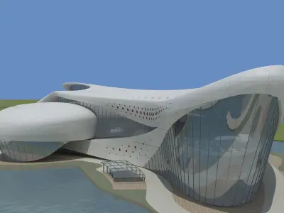 Museum 3 3D model