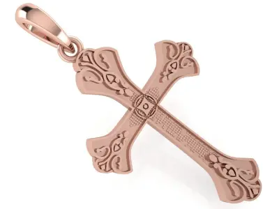 CROSS PENDANT CR120 3D print model