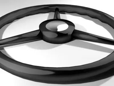 Steering - classic type 3D model
