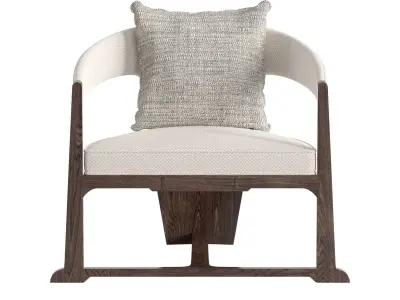 Antique Chair B - Unknown Manufacturer 3D model