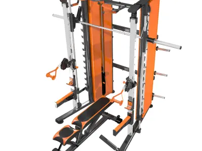 universal sports equipment 3D model