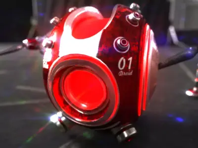 NUKA DROID 3D model