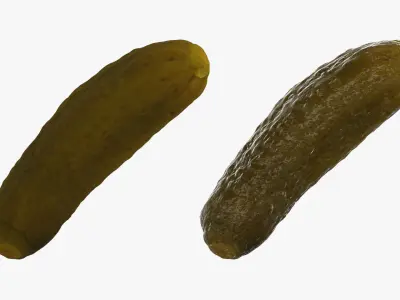 Pickled Cucumber Collection 3D model