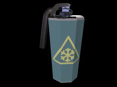 Bomb Game Ready - Low Poly 3d Model Low-poly 3D model purchase