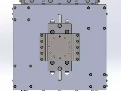 Robotic Pneumatic Gripper 3D model