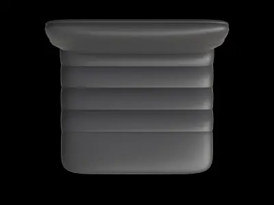 Lamita Swivel Bar Stool Low-poly 3D model