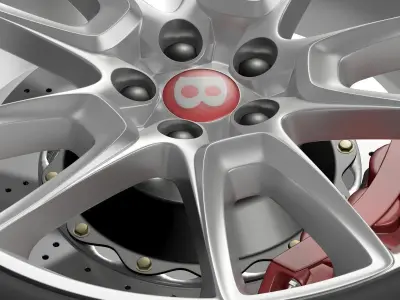 Bentley Continental GT V8 S 2015 3D model