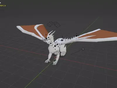 flying Dragon 3D model