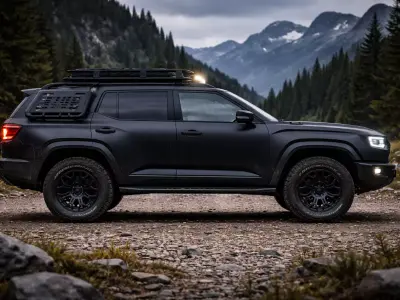 Ultra Realistic Off Road SUV 3D Model stl  3D printer Best 3D print model