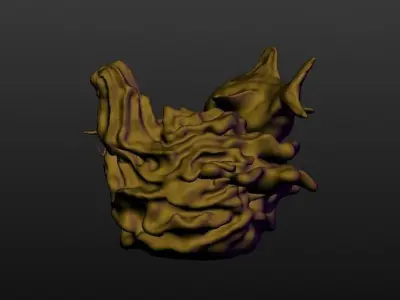 Coral Fish Free 3D print model