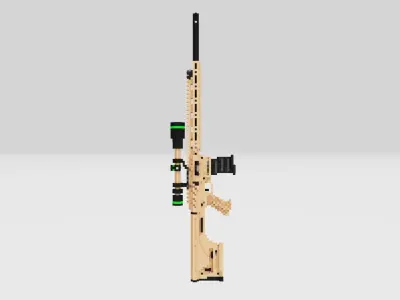 REMINGTON R11 RSASS voxel 3D model