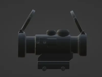 SCOPE  PUBG - SNIPER GUN Low-poly 3D model