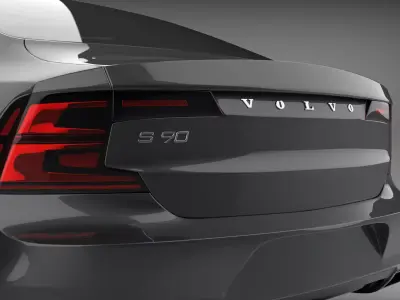 2020 Volvo Car 3D model