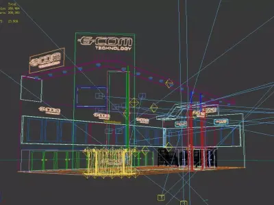 Exhibition - Area -10X5-3DMAX2009-015 3D model
