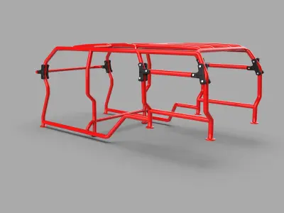Generic Off-Road Roll Cage 3D model