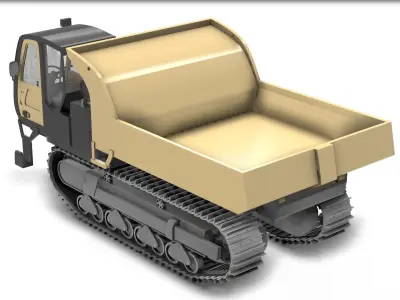 Heavy equipment - Vehicle 002 3D model