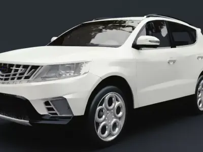 geely vision x6 3D model