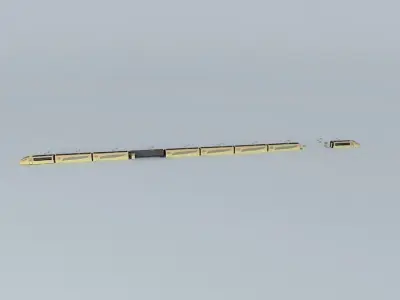 Train concept design NEG TUR01 Free 3D model