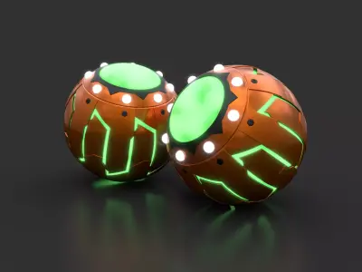 Green Goblin Pumpkin Bomb - No Way Home 3D model
