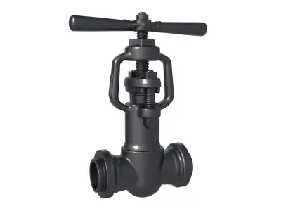 Radiator Valve - Pipe Valves - Steel Pipe Valves 3D print model buy