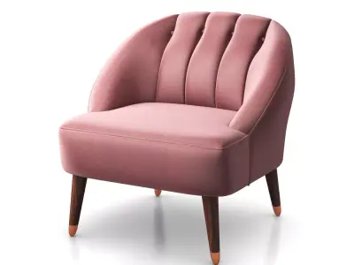 Margot accent armchair by Made 3D model