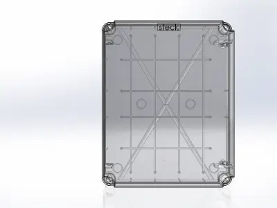 Steck junction box - Caixa passagem Steck alt 390x310x187 REF... Free 3D model