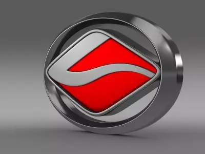 Land Wind Logo 3D model
