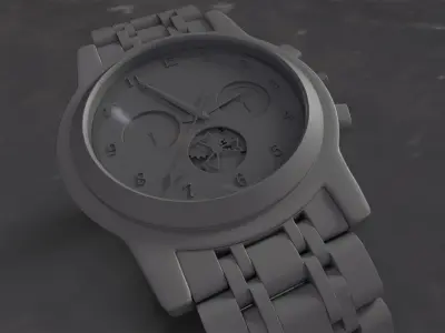 Wristwatch Free 3D model