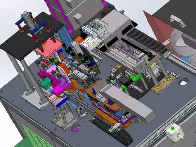 Automatic O-ring seal leakage tester 3D model