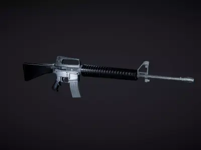 M16 Active 3D model