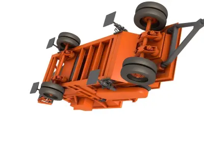 Stone Crusher Machine 3D model purchase