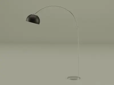 Arc floor lamp Free 3D model