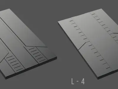 Sci-Fi-Panels-Pack 20 3D model
