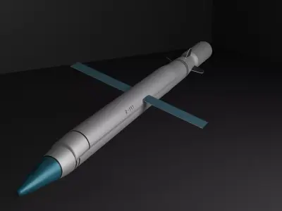 Missile cruise missile 3D print model