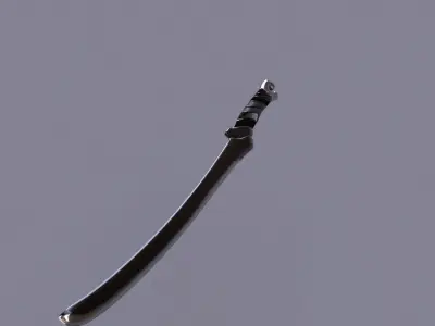 sword Low-poly 3D model get