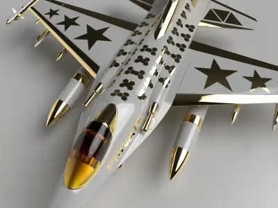 Luxury Jet 3D model