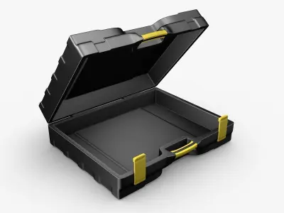 Plastic Briefcase 3D model