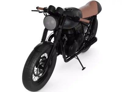 Cafe Racer Motorcycle 3D model order