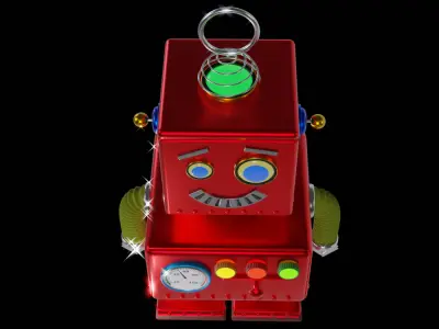 Toy Robot  Free 3D model