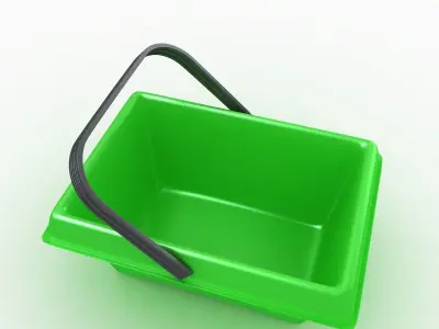 Shopping Basket 3D model