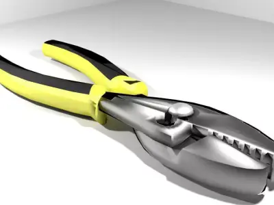 Mechanical Handtools - Lineman Pliers 3D model