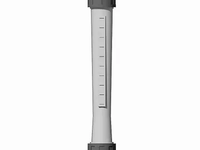 PVC Flow Indicators - Socket Ends Free 3D model