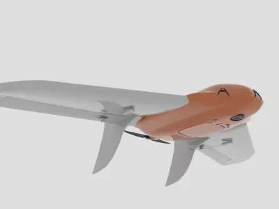 drone geoscan 3D model
